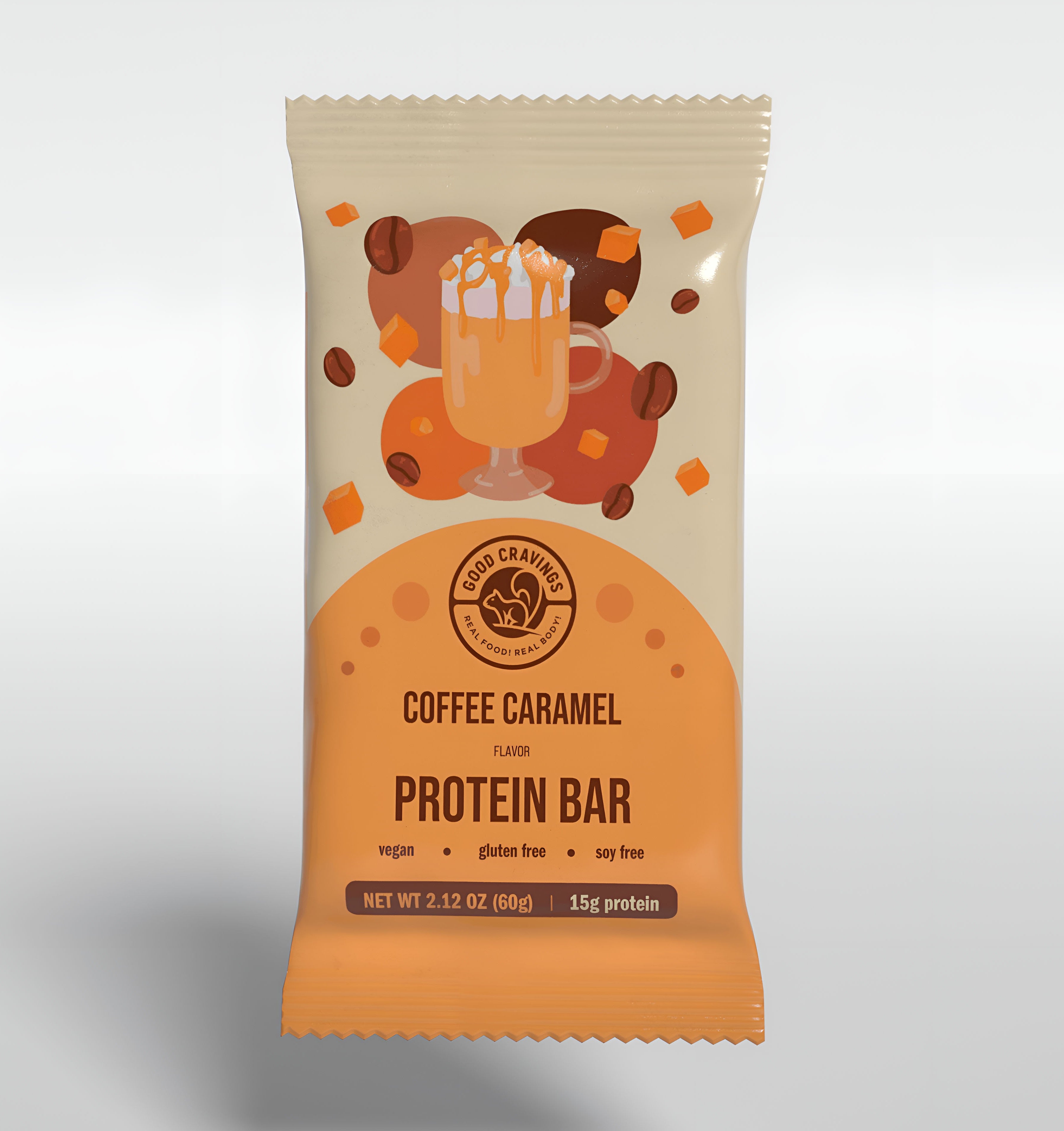 Coffee Caramel Raw Vegan Protein Bar
