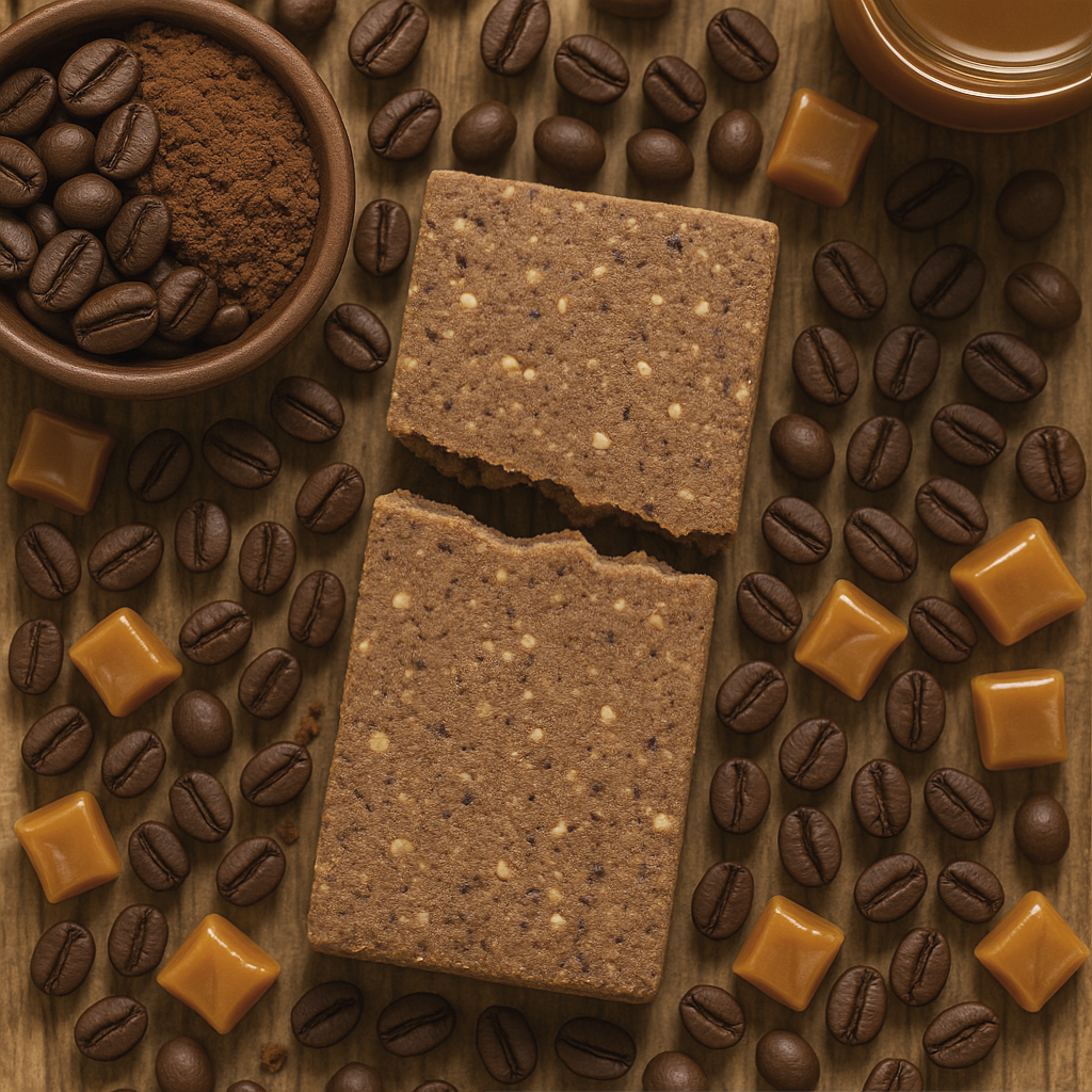 Coffee Caramel Raw Vegan Protein Bar