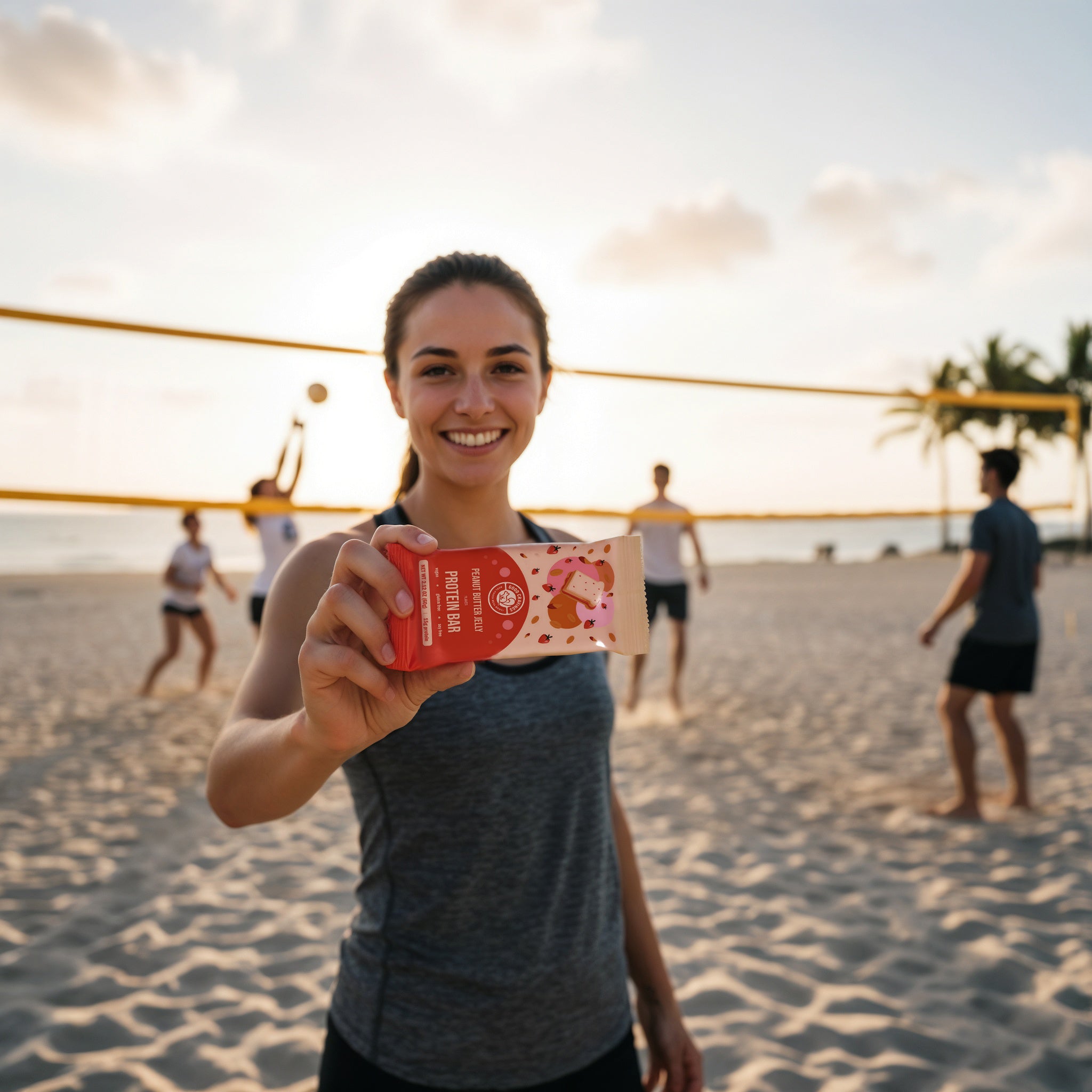 PB Jelly with Strawberries & Goji Berries