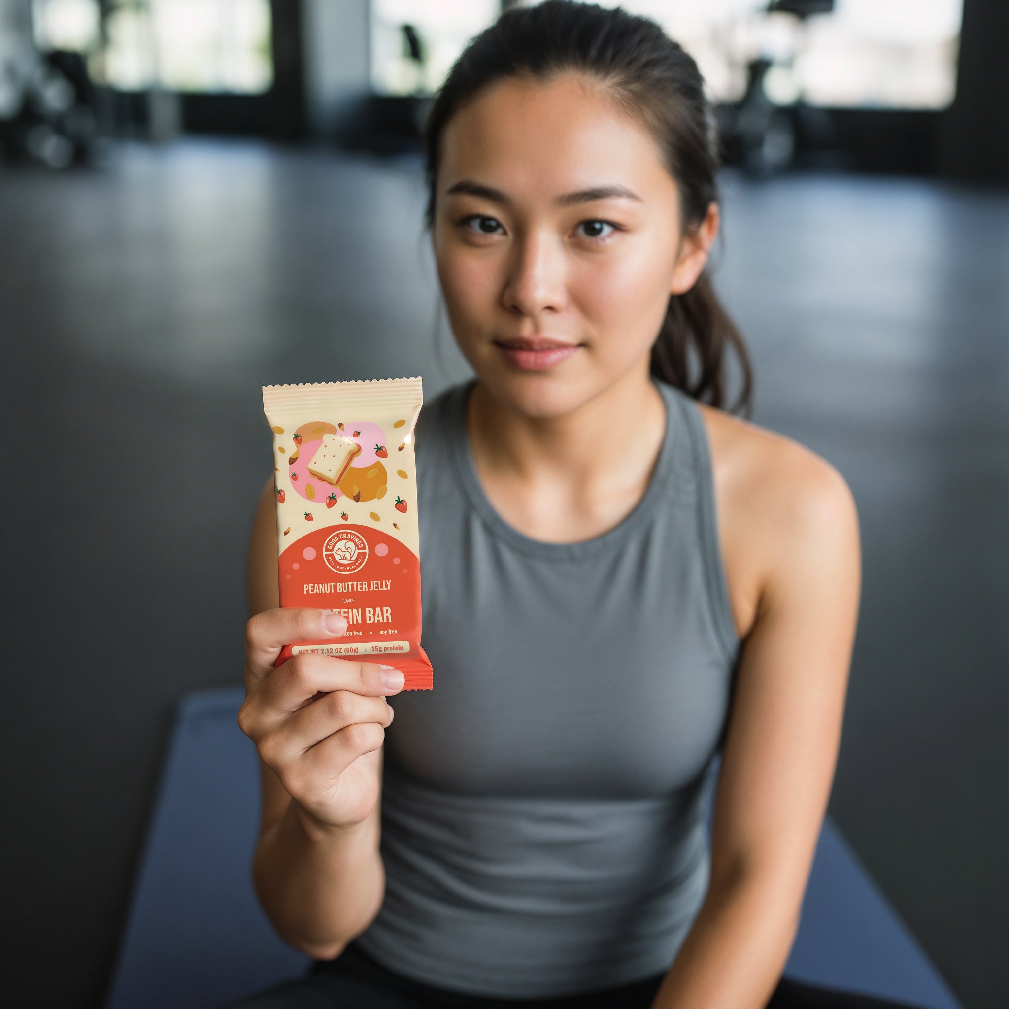 PB Jelly with Strawberries & Goji Berries