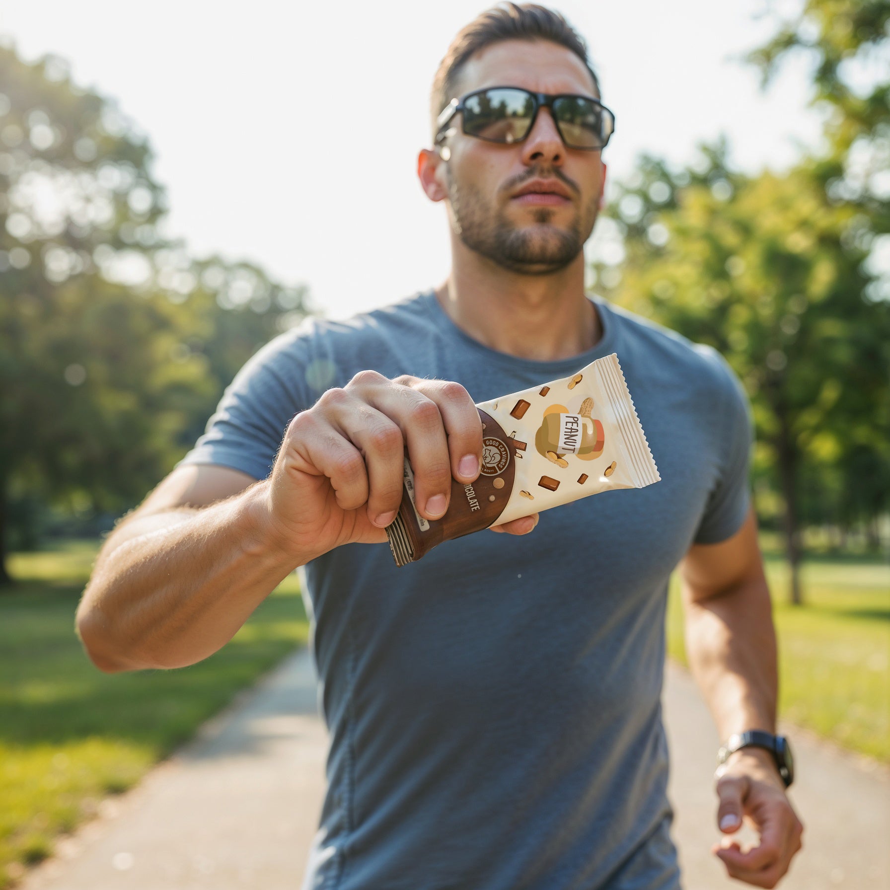 Peanut Butter Chocolate Raw Vegan Protein Bar