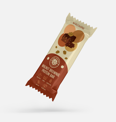 Walnut Brownie Raw Vegan Protein Bar