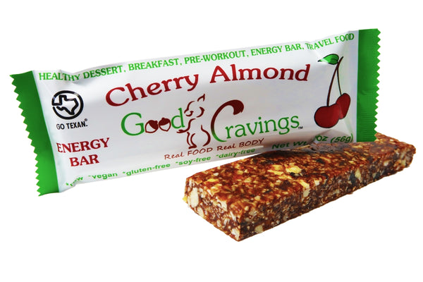 Cherry Almond Raw Energy Bar